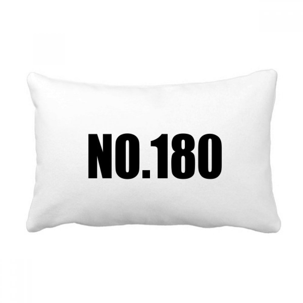 Coussin rectangulaire Chanceux No.180 oreiller de soutien lombaire canapé