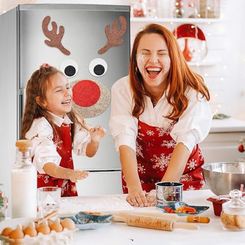 Stickers Noël pour réfrigérateur et mur : la solution déco rapide et propre - 7
