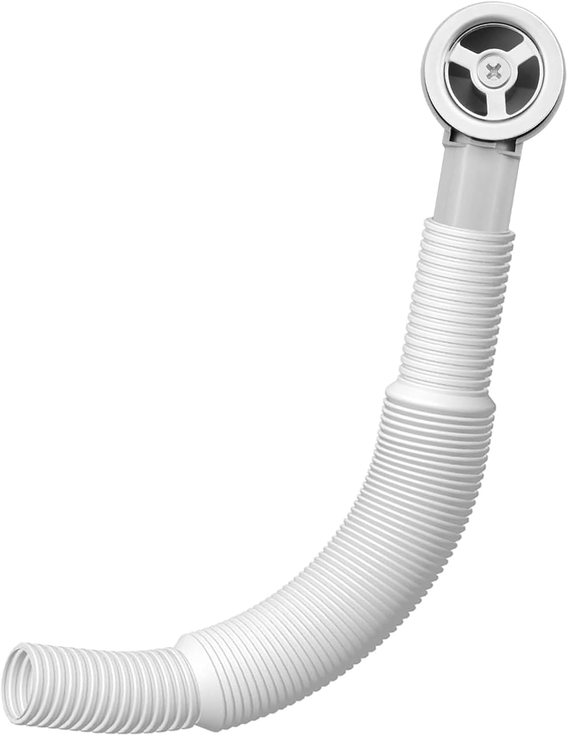 ANBOO Round Overflow Pipes, Wash Basin Overflow Head, Sink Overflow Head with 200-600mm Overflow Tube for Sink