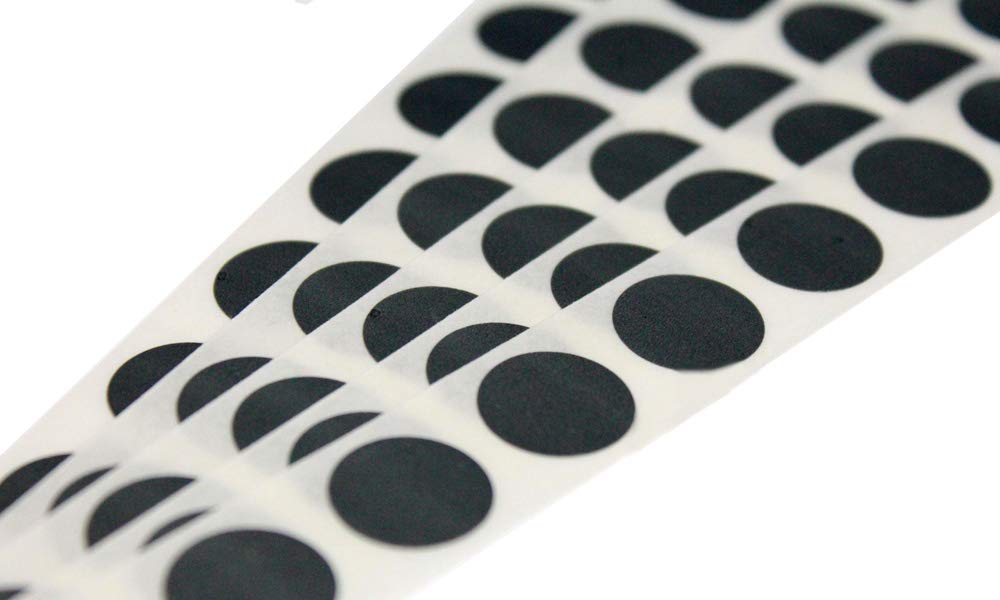 My Scratch Offs 0.50 Inch Silver Round Scratch Off Sticker Labels - 100 Pack