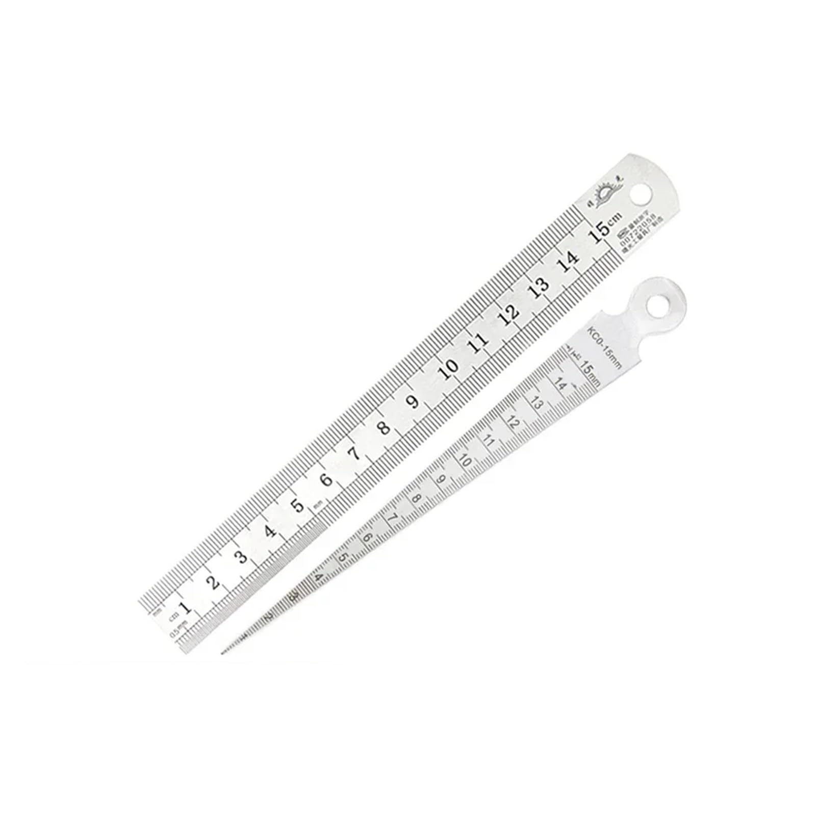 Jeu de cales d'épaisseur 1 à 15 mm en acier pour mesure d'espacement