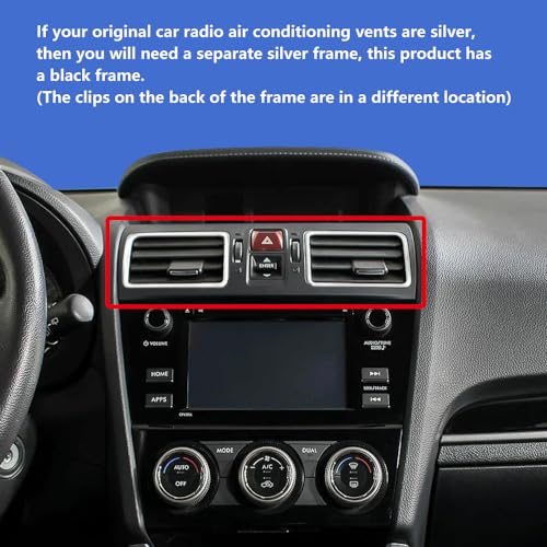Image of Car Radio Stereo Android 12 for Subaru Forester WRX Impreza 2013 2014 2015, 9 inch Touch Screen 2G+32G Head Unit with Carplay /Android Auto SWC GPS WiFi Bluetooth FM RDS AM DSP