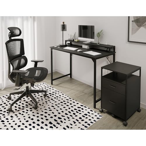 Image of Realspace Radano Mesh High-Back Executive Office Chair, Black, BIFMA Compliant