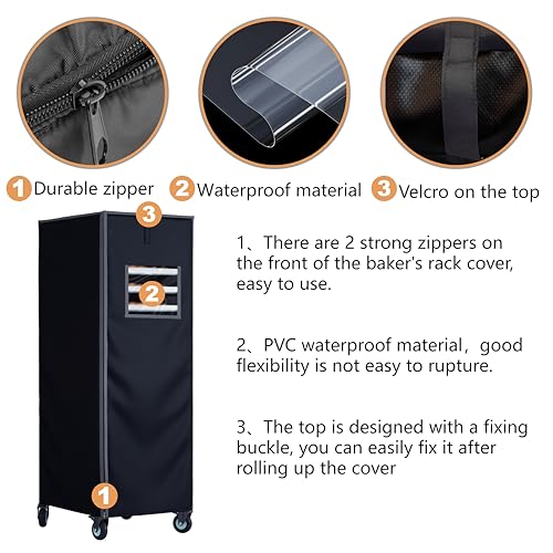 Sean Jacjy BAKERY RACK COVER/B Rack Cover With Zipper thumb #4