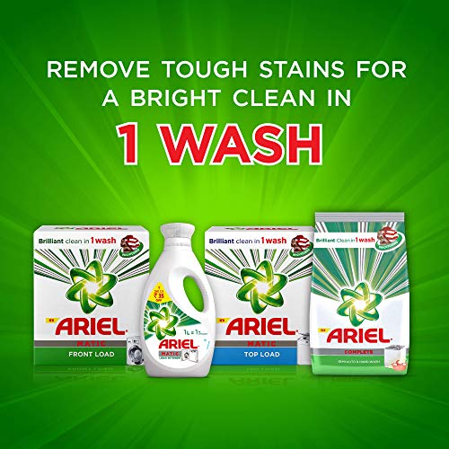 Image of Ariel Colour Detergent Washing Powder - 500 g with Detergent Washing Powder - 200 g (Pack of 2)