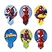 dekora Dekorapin Decoración Comestible para Tartas Cupcakes o Pasteles de Cumpleaños Infantiles, 20 Obleas Comestibles de Spiderman el Hombre Araña Tamaño 6,5x4cm, 135017