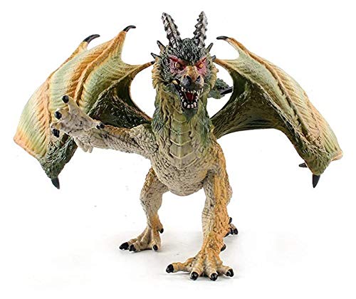 WQQLQX Statue Wild Drache Statue Garten Dekoration Skulptur Kunst Tier...