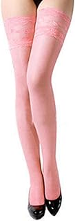Stocking Stockings fillers Christmas Socks womenNuevas Medias Altas hasta el Muslo con Encaje Transparente para Mujer