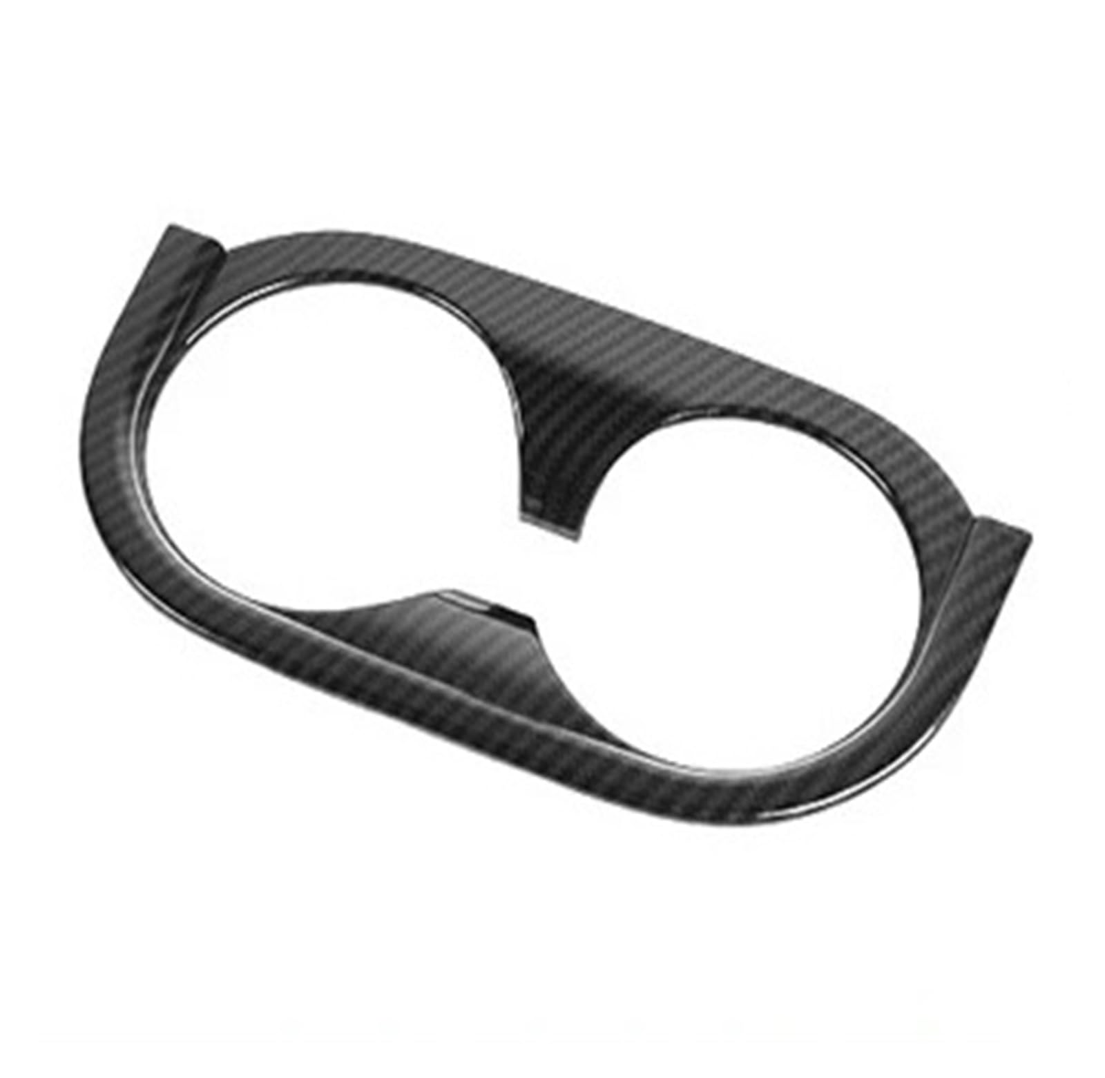 Interior Mouldings for Jeep for Wrangler JK 2007-2017 ABS Car Center Console Dashboard Decoration Cover Stickers Interior Accessories Car Accessory(Rear Cup Holder B)