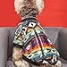 YAODHAOD Hund Pullover für kleine Hunde, Fleece Hund Pullover, Ethnische Stil Winterkleidung, Ultra weiche thermische Winter warme Welpen Sweatshirt (XS, Mehrfarbig)