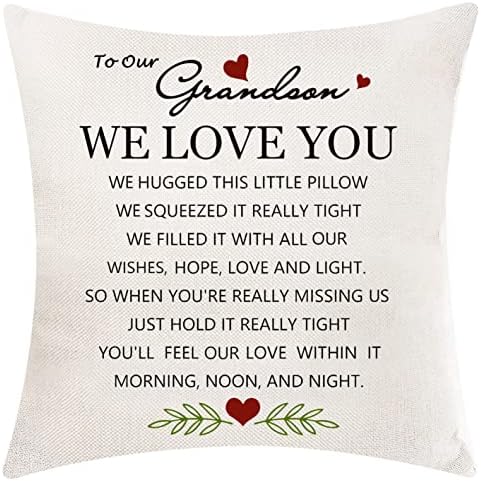 Granddaughter Gifts from Grandma Grandpa Granddaughter Cushion Cover Cushion Case Throw Pillow Cover Pillowcase Granddaughter Birthday Gifts (Our Granddaughter)