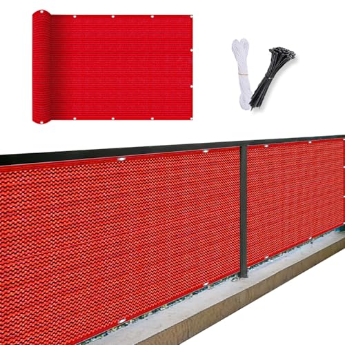 Vela de sombra rectangular contra rayos UV y miradas en el balcón 2