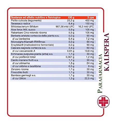 Integratore alimentare per il transito intestinale...