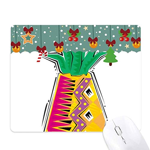 Tapis de souris Noël au motif ananas culturel pour une idée cadeau originale