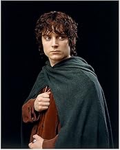 Elijah Wood as Frodo clutching ring looking slightly over shoulder 8 x 10 Inch Photo