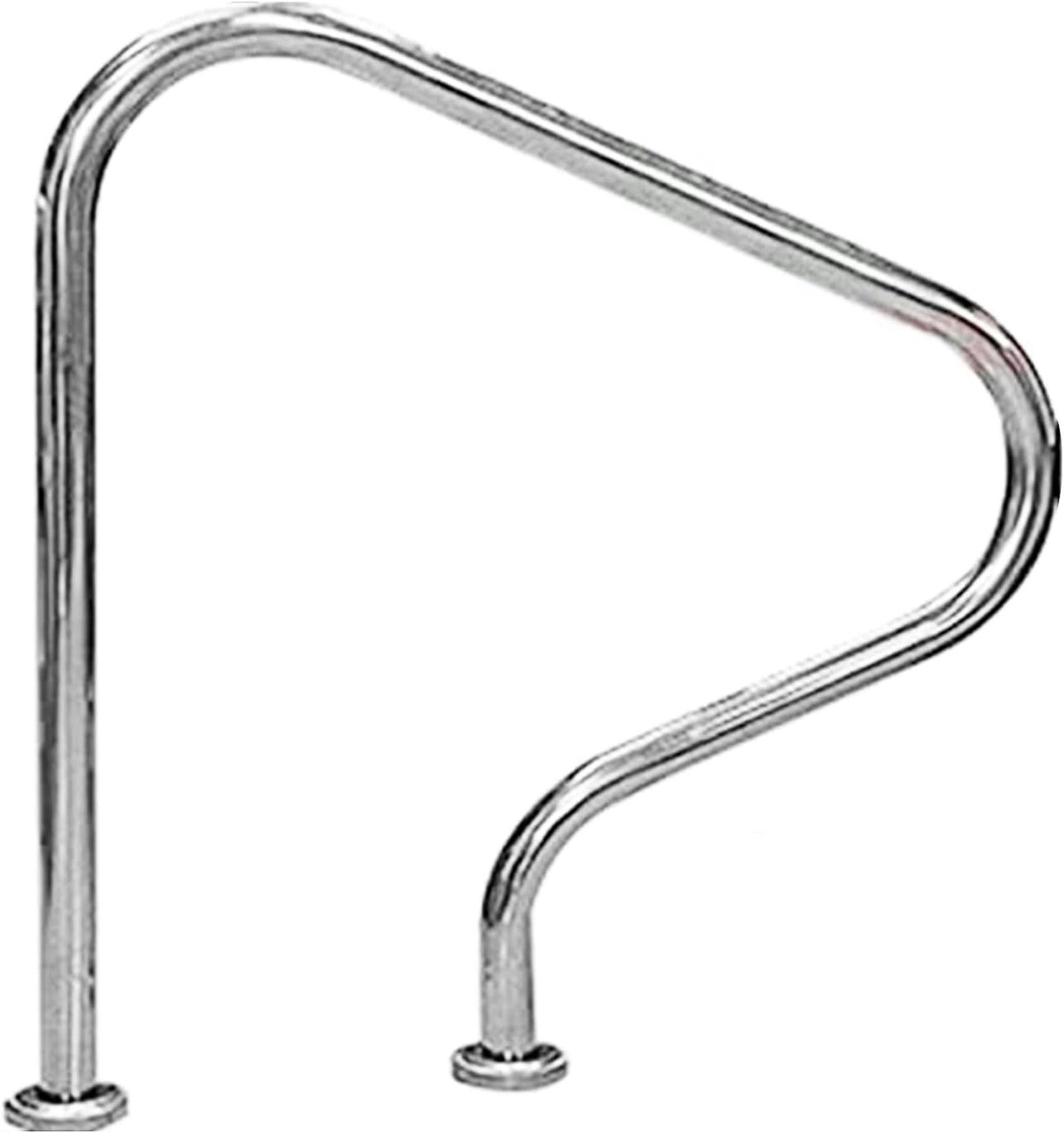 Main courante de sécurité pour piscine en acier inoxydable et rampe de bassin
