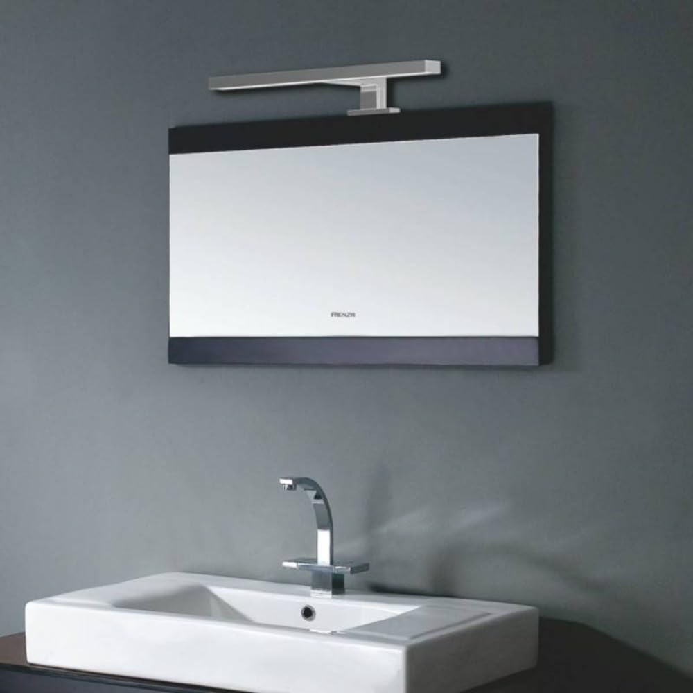 BarcelonaLED Aplique de Espejo Lámpara de Baño LED para Maquillaje Armario Mueble 5W 30cm IP44 Luz Blanco Neutro 4000K 325LM luminación Moderna y Eficiente para Espejo de Baño, Mueble o Pared