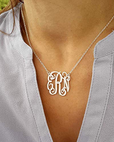 Hilis Jewelry Monogram Necklace - Personalized Monogrammed Gifts For Woman thumb #6