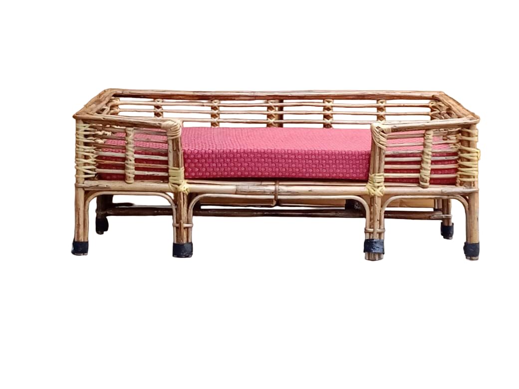 CRAFTCANE Bamboo Cane Pet Bed for Dogs and Cats with Foam (Square) (B0CLR9LJ17) Amazon Price History, Amazon Price Tracker