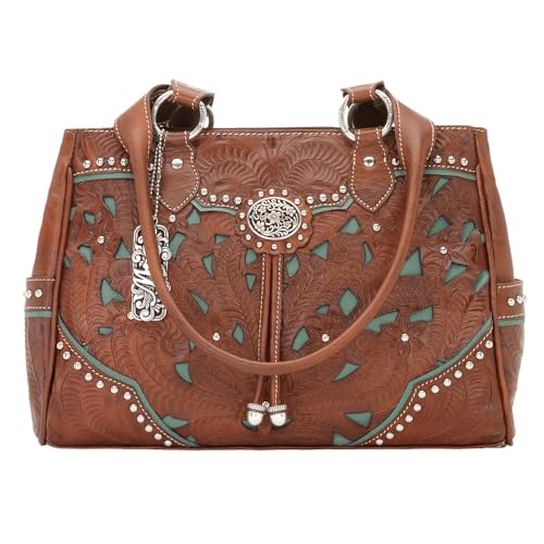American West Lady Lace Multi Compartment Shoulder Bag