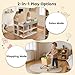 Costzon Grocery Store Pretend Play, Wooden Play Store, Toddler Supermarket Playset with Cash Register, Vending Machine, Chalkboard, Kids Grocery Store Playset, Gift for Boys & Girls
