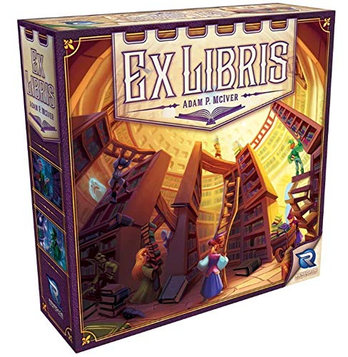 Renegade Game Studios | Ex Libris Second Edition | Juego de Mesa | Juego de Estrategia de colocación de Trabajadores de fantasía | 1–4 Jugadores | 45 Minutos | A Partir de 14 años | Inglés