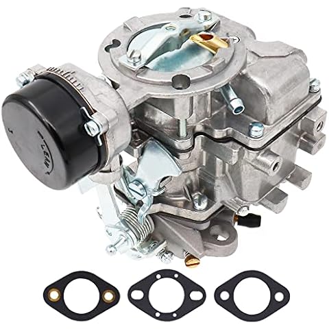 THUNDERMINGO Carburetor fits for Carter YF Type replace for Ford 240 250 300 YF C1YF 6 Cylinder CIL Engine 1975-1982 D5TZ9510AG D4PZ9510AC,Automatic choke Carb Replace # RSC-300A 6307S 6054 6055 Cover