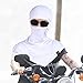 Balaclava - Summer Sun Protection Motorcycle Fishing Sun mask Breathable Windproof Long Face Mask for Men Women 1-b-White
