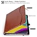 Ztotop Case for Samsung Galaxy Tab S5e 10.5 Inch Tablet 2019(SM-T720/T725), PU Leather Folding Stand Folio Cover with Auto Wake/Sleep, Pen Holder and Multiple Viewing Angles,Brown