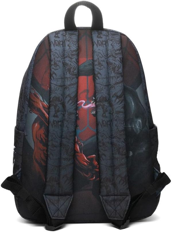 Wondapop Marvel Venom 16 Inch Backpack – Venom & Carnage School Backpack with Laptop Sleeve, Front Pocket & Side Pockets, Venom Bookbag for Kids