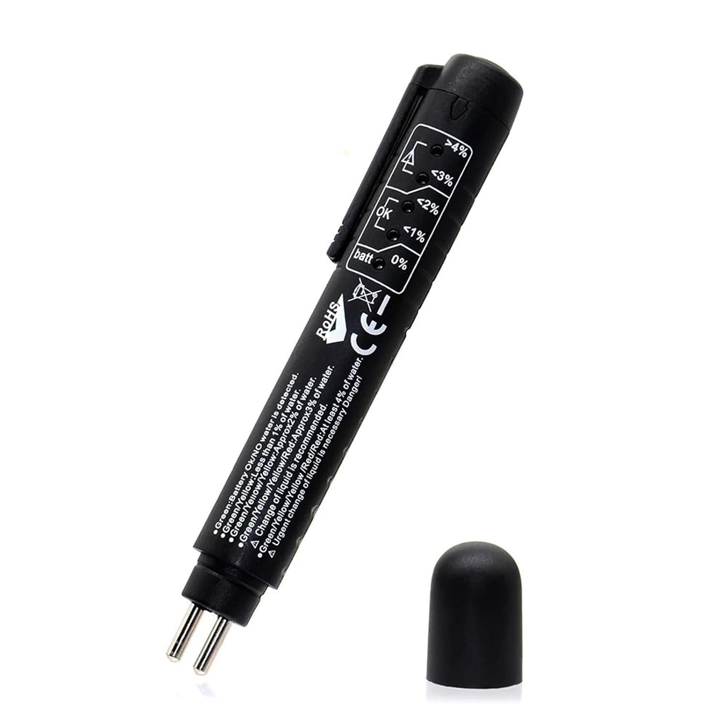 Brake Fluid Tester Pen for Dot3 Dot 4 Dot 5 Moisture Content Checker Tool