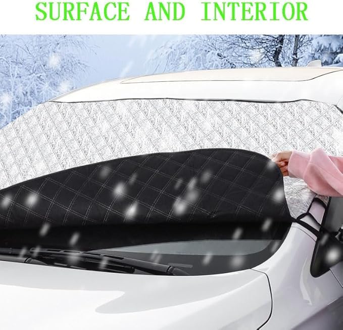 Couverture pare-brise voiture protection neige durable pour Land Cruiser Prado - 5