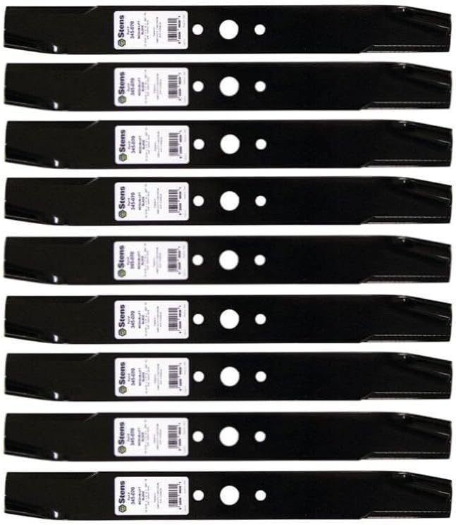9 Medium-Lift Blades fit Replacement for Simplicity 1726453YP 1708229SM 1716697ASM 1726453 LT200