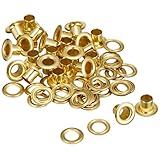 イチネンアクセス ファミリーツール(FAMILY TOOL) ハトメ #300 (長足) ゴールド 50個入 56046