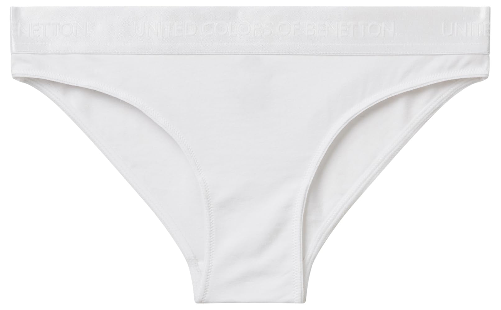 United Colors of Benetton Women's Slip 3op81s01m Underwear, White, S