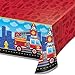 Creative Converting Fire Truck Plastic Tablecloths, 3 ct