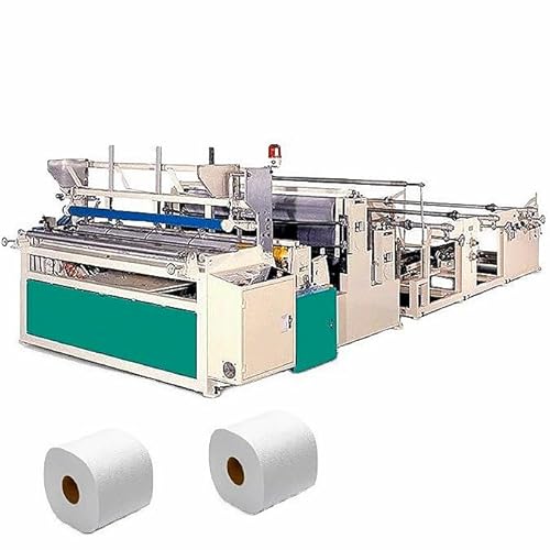 High-Speed Toilet Paper Roll Making Machine for Large Scale Production, Industrial Automatic Toilet Paper Manufacturing Equipment for High-Volume Operations