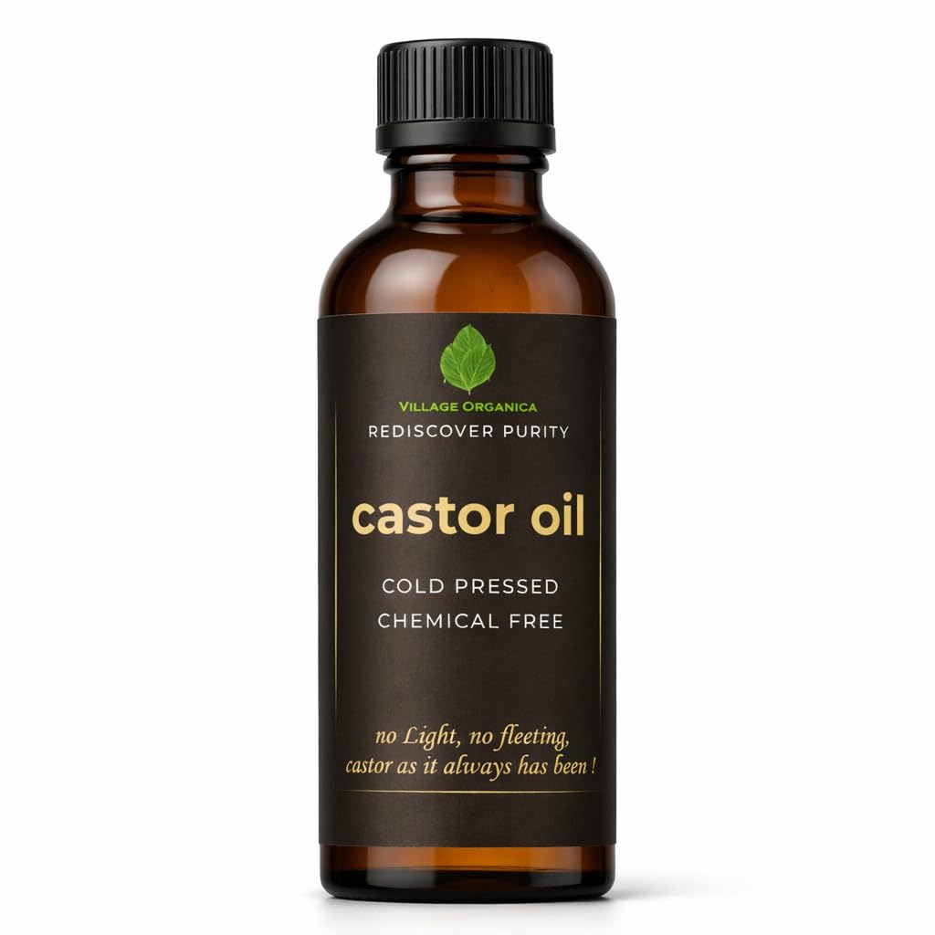 Cold Pressed Castor Oil | Unrefined | Naturally Thick | Stored in Protective Amber Glass Bottle | 100 ml-image-39