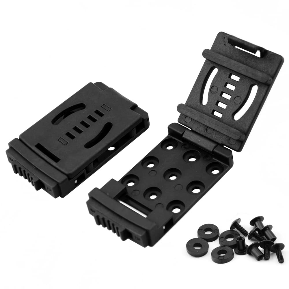 Tactical Knife Belt Clip Gun Blade Sheath Holster Molle Clip Tool with Mounting Hardware, Universal Utility EDC Mag Pouches Sheath Clip Outdoor Camping DIY Gun Holsters