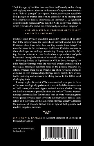 Dark Passages of the Bible: Engaging Scripture with Benedict XVI and St. Thomas Aquinas - Image 2