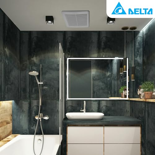 Breez ITG80H Delta Breez Integrity Exhaust Bathroom Fan 80 Cfm Energy Efficient Quiet Operation Ceiling And Wall Mount Motor With Humidity Sensor thumb #3