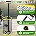 Arrowbash Pickleball Tennis Ball Foldable Picker Upper with Bag 30 Pickleball Portable Retriever Holder Basket 42 Tennis Ball Lightweight Collector Hopper for Easy Collection Storage