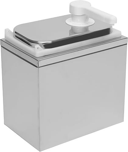 Miniatura 7 de Estación de bombeo de condimentos, dispensador de bomba de salsa de acero inoxidable, dispensadores de ketchup, bombas de condimentos, bomba de