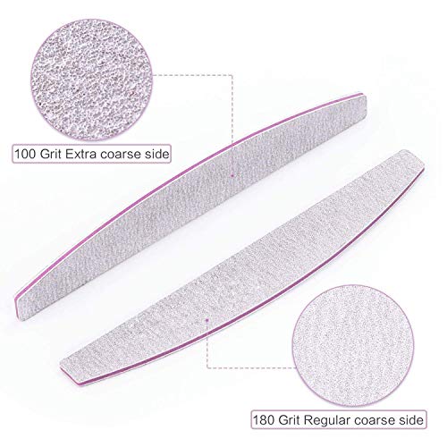 15 lime per unghie 100/180, lime per unghie a