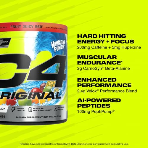 Save 56% on C4 Original Pre Workout Powder - 30 Servings - Image 5