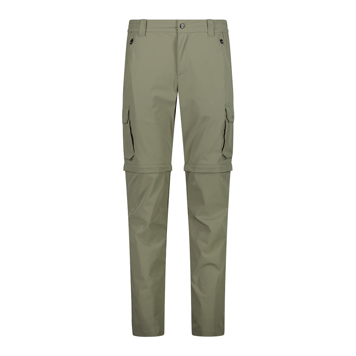 CMP Pantaloni da Trekking Convertibili Zip off da Uomo – 31T5627 (IT, Numero, 54, Regular, Regular, Sage)