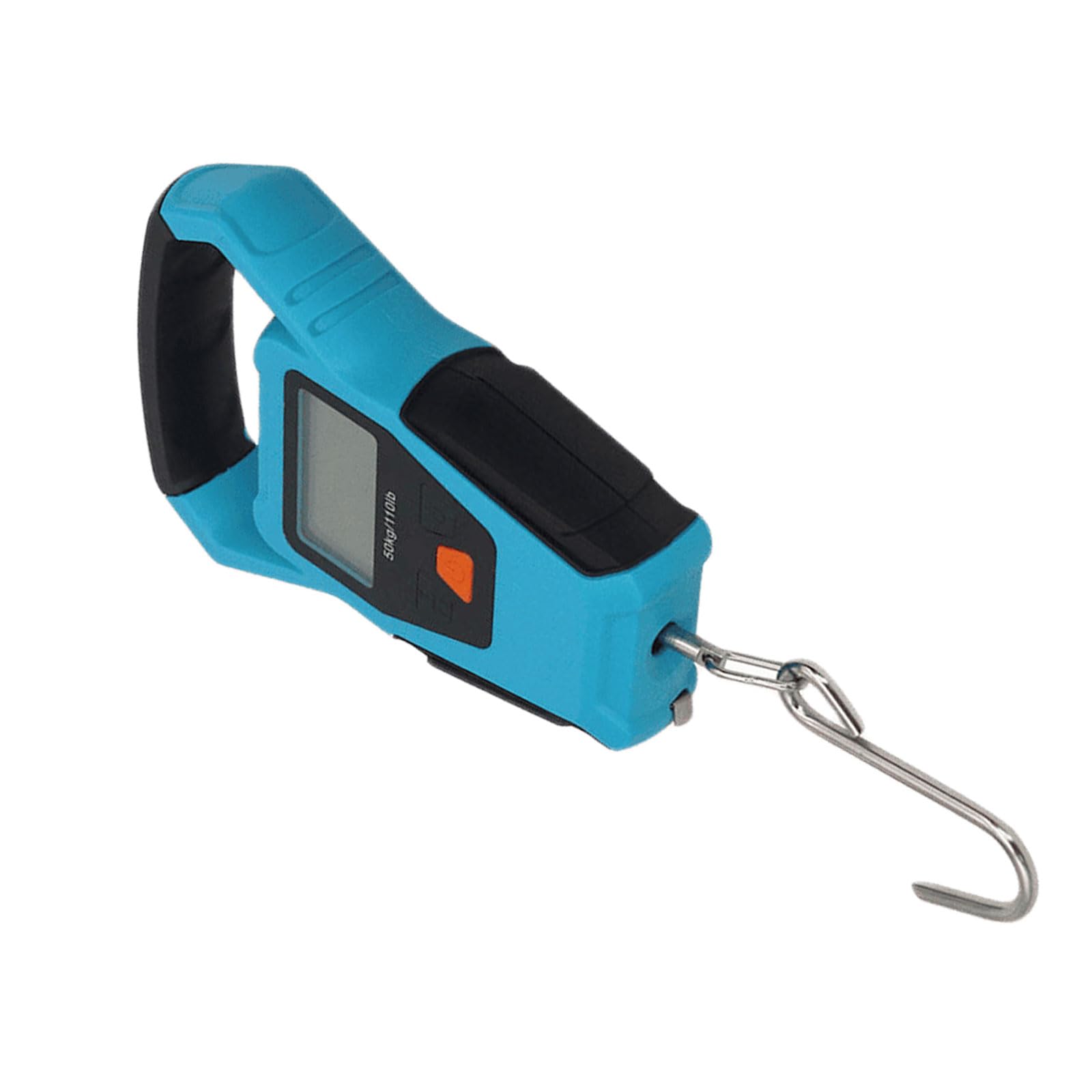 Kaeltsyn Sky1 Blue Electronic Fishing Scales With Hook For Travel Lcd Backlit Digital Scale 110Lb / 50Kg Weight Waterproof Outdoor Waterproof