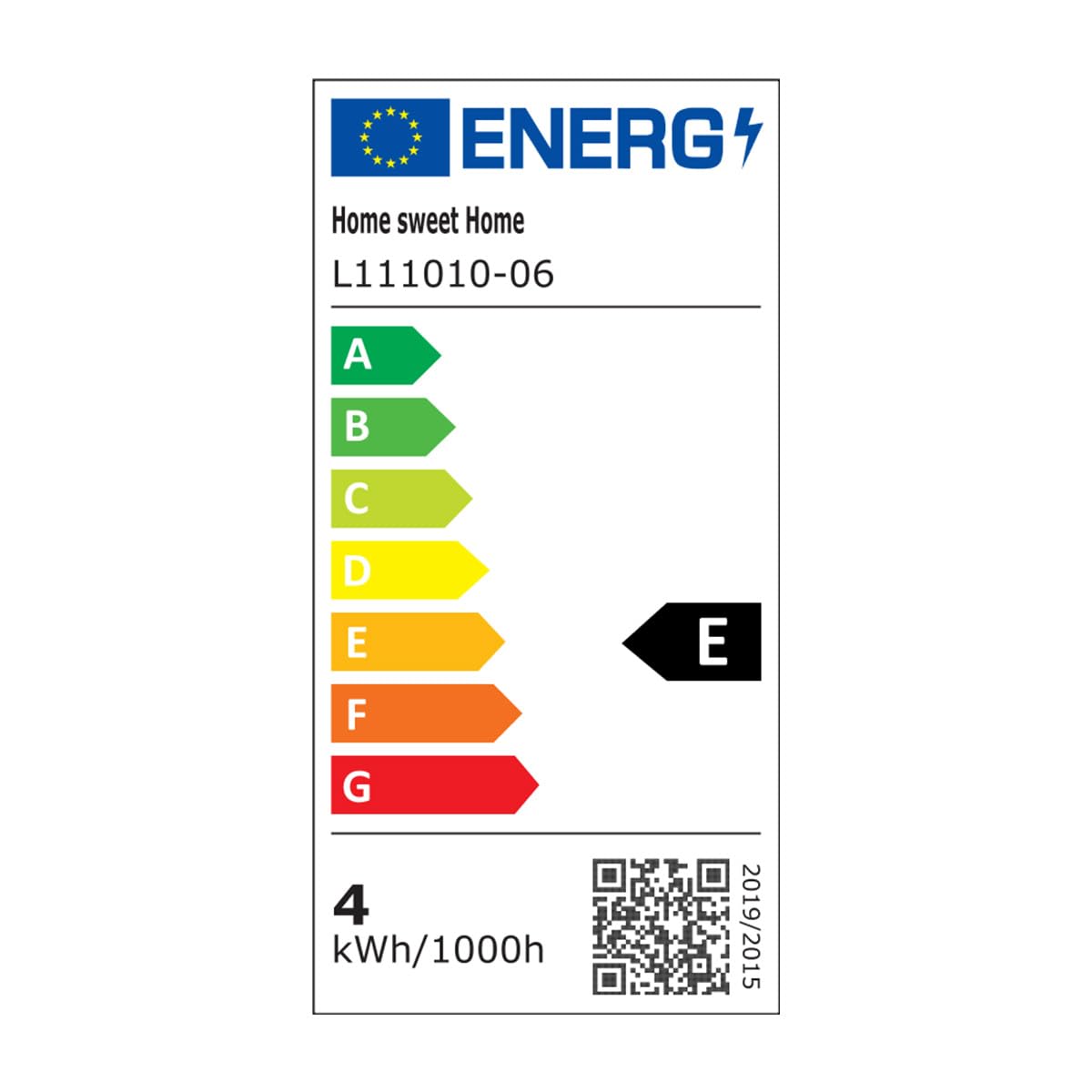 Home Sweet Home Edison Vintage E27 | fuente de luz LED filamento Carbon | G180 Oval lámpara LED | Claro | Regulable | 4W 440lm 3000K | luz blanca cálida | Apto para casquillos E27