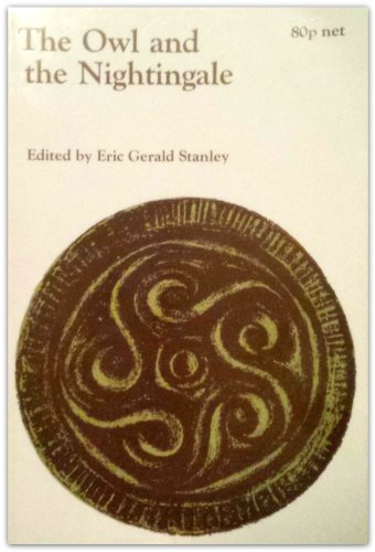 The owl and the nightingale, (Old & Middle Engl... 0719005132 Book Cover