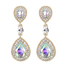 Iridescent AB Gold-Tone